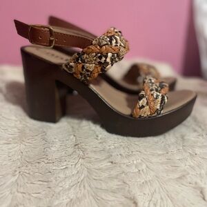 Women's Braided Platform Sandals